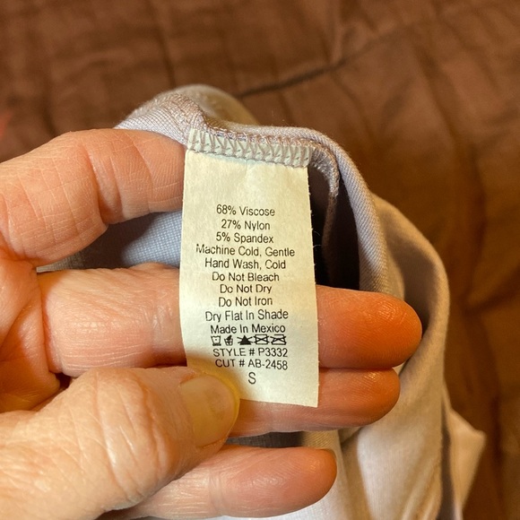 Lavender Colored Stretch Pant by Zig Zag Stripes Brand. NWOT! - Picture 15 of 16